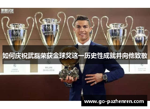 如何庆祝武磊荣获金球奖这一历史性成就并向他致敬